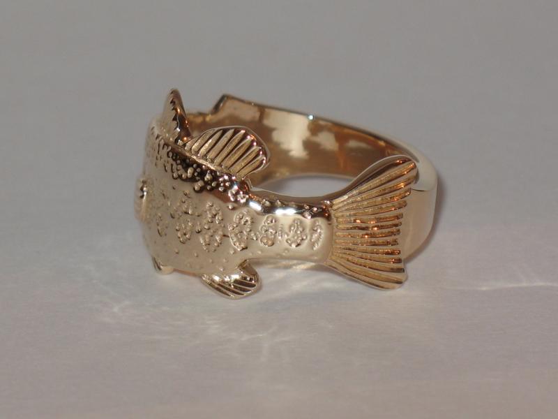 Back side of Largemouth Bass ring